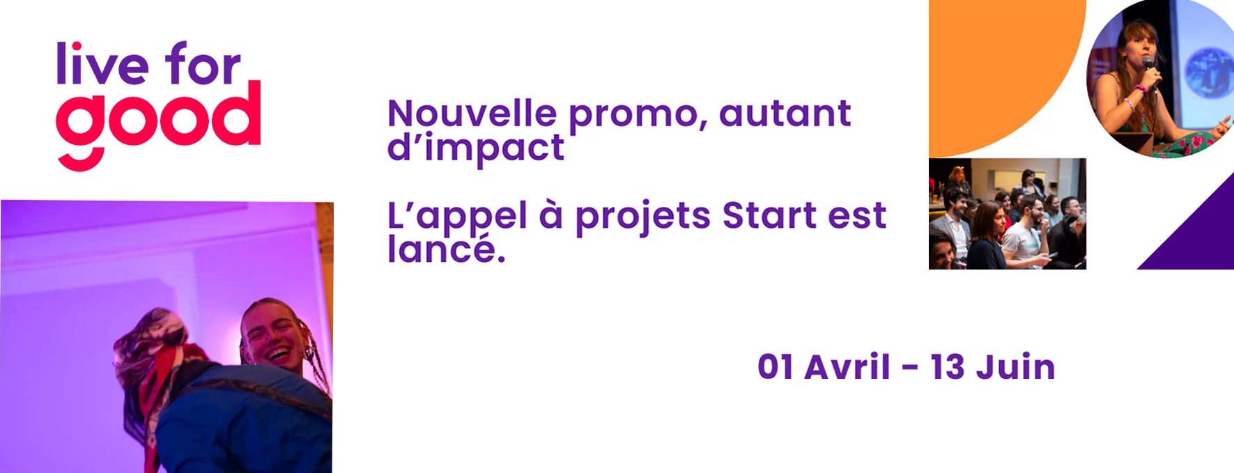 Live for Good recherche de jeunes porteurs de projets qui veulent un monde plus juste