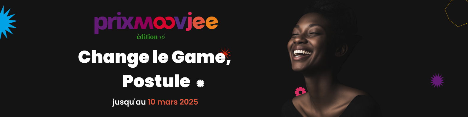 Pour la 16e édition du Prix Moovjee, « Change le Game » !