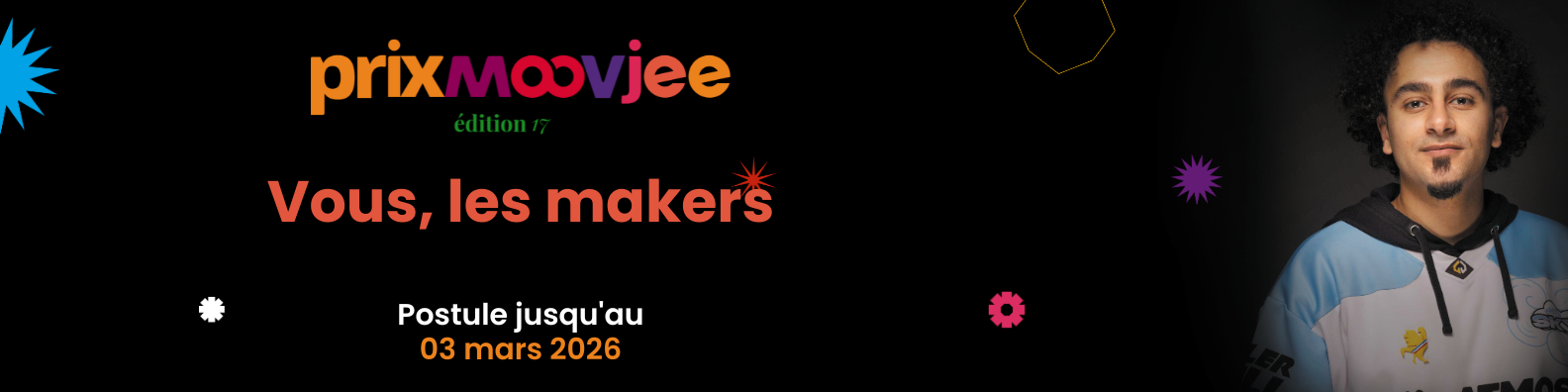 Vous, les makers - affiche du prix moovjee 2026