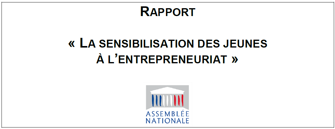 Rapport jeunes et entrepreneuriat