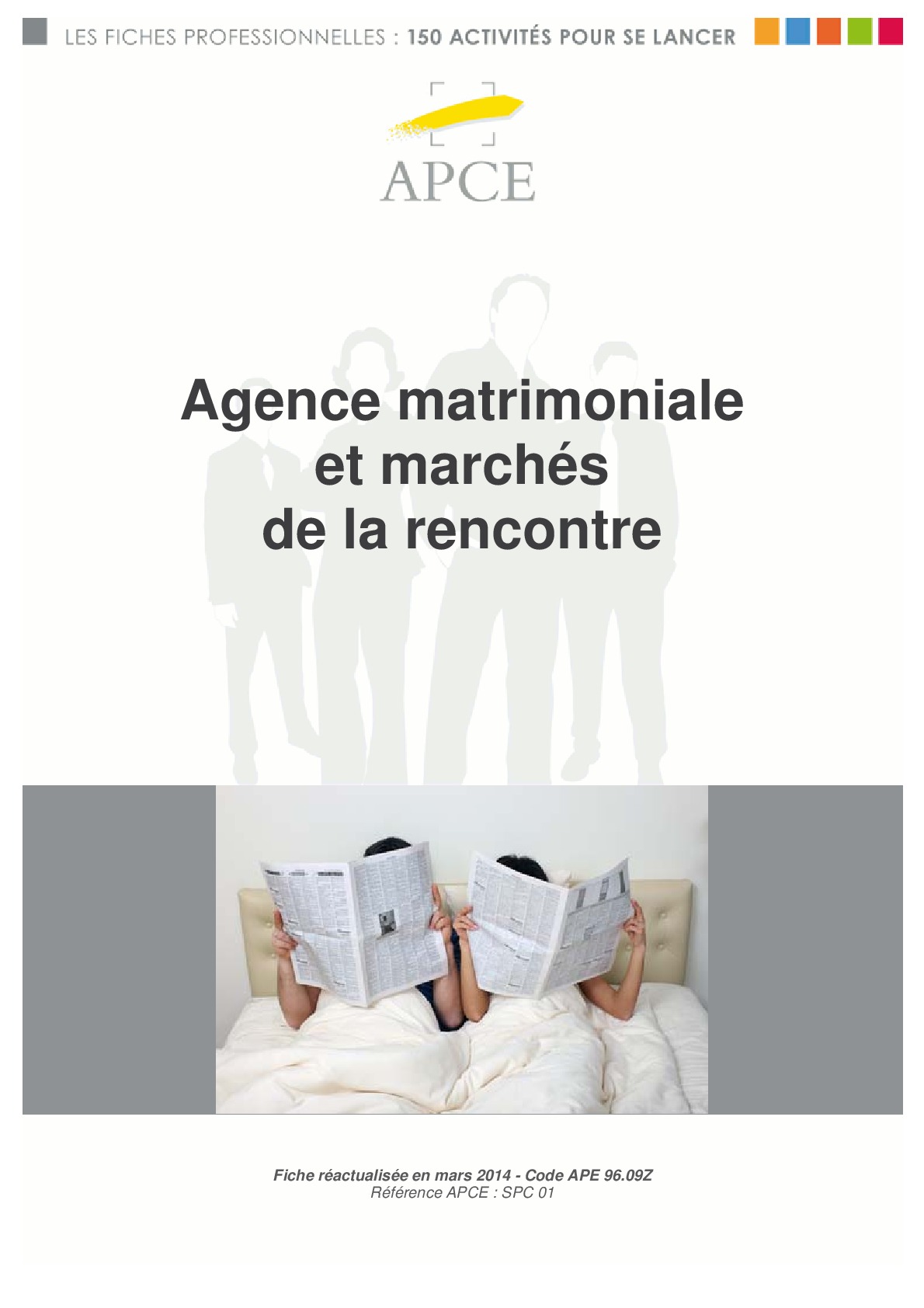 Dossier Projecteurs de l'AFE - Agence matrimoniale et marchés de la rencontre