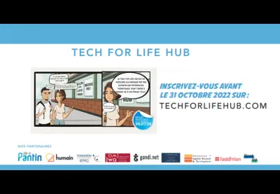 Tech for life hub : appel à candidatures 