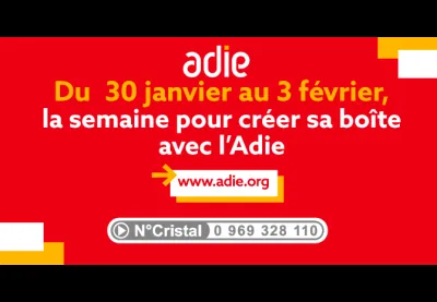 Semaine pour créer sa boîte de l'Adie