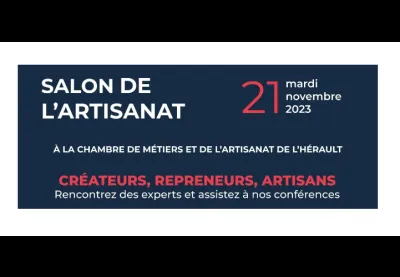 Salon de l'artisanat CMA Hérault