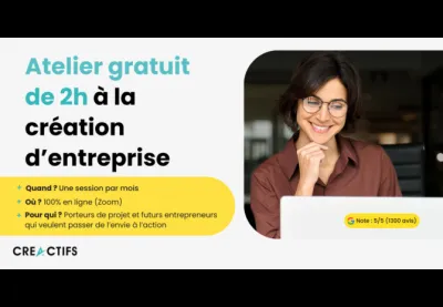 ateliers à la création d'entreprise
