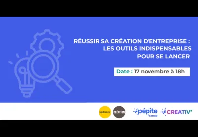 webinaire réussir sa création d'entreprise 