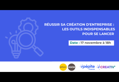 webinaire réussir sa création d'entreprise 