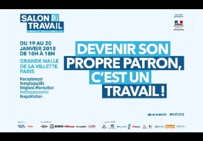 Logo : Salon du travail et de la mobilité professionnelle 2018