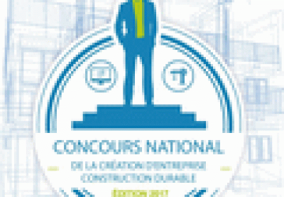 Logo : Concours national de la création d'entreprise construction durable