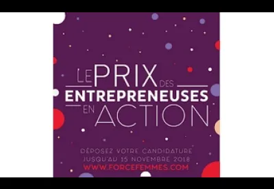 Logo : Le Prix des entrepreneuses en action