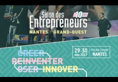 Logo : Salon des entrepreneurs Nantes Grand-Ouest 2017