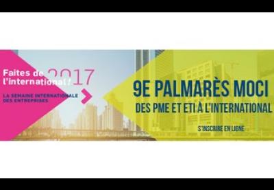 Logo : Palmarès MOCI des PME et ETI à linternational