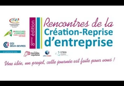 Logo : Rencontres de la création-reprise dentreprise