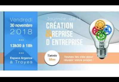 Logo : Journée de la création et reprise d'entreprise