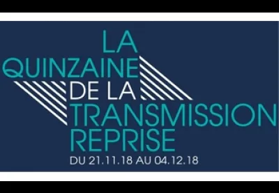 Logo : Quinzaine de la transmission-reprise