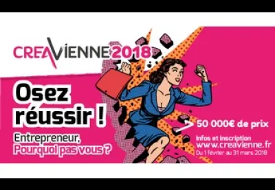 Logo : Concours Créa'Vienne 2018