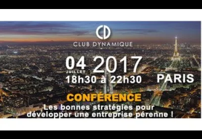 Logo : CConférence : Les bonnes stratégies pour créer et développer une entreprise pérenne
