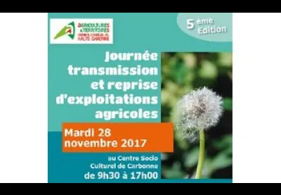 Logo : Journée transmission et reprise d'exploitations agricoles