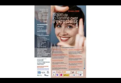 Logo : Salon de la femme chef dentreprise
