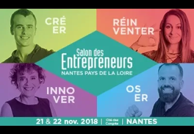 Logo : Salon des entrepreneurs Nantes Pays de la Loire