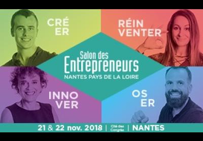 Logo : Salon des entrepreneurs Nantes Pays de la Loire
