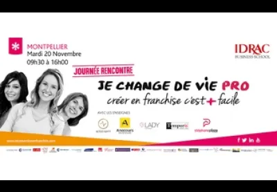 Logo : Je change de vie pro, créer en franchise c'est + facile