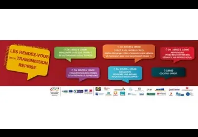 Logo : Les Rendez-vous de la transmission-reprise