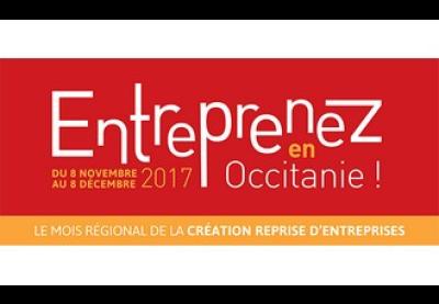 Logo : Entreprenez en Occitanie !
