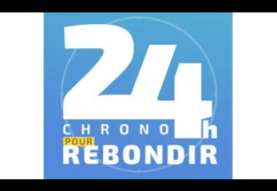 Logo : 24h Chrono pour Rebondir