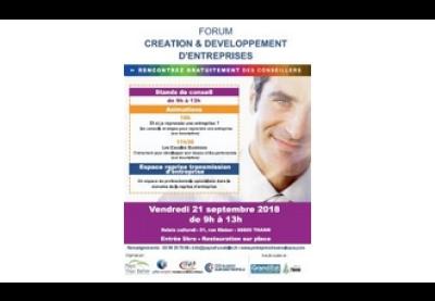 Logo : Forum création et développement d'entreprises
