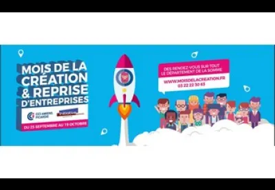 Logo : Mois de la création et reprise d'entreprises
