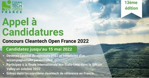 Concours Cleantech Open France 2022