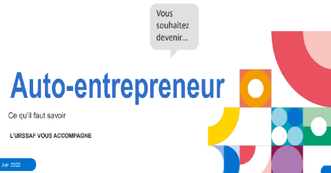 guide Urssaf de l'auto-entrepreneur