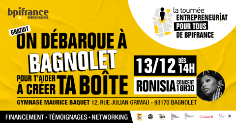 La Tournée Entrepreneuriat pour Tous à Bagnolet