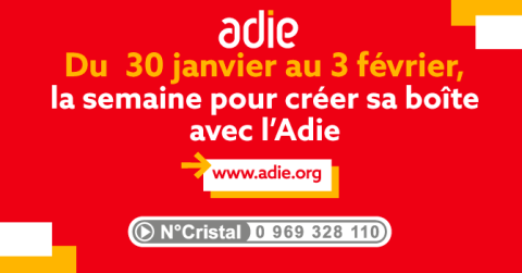 Semaine pour créer sa boîte de l'Adie