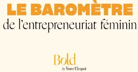 Baromètre sur l'entrepreneuriat féminin de Veuve Clicquot