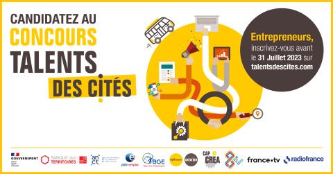 Concours Talents des Cités : plus que 6 jours pour postuler !