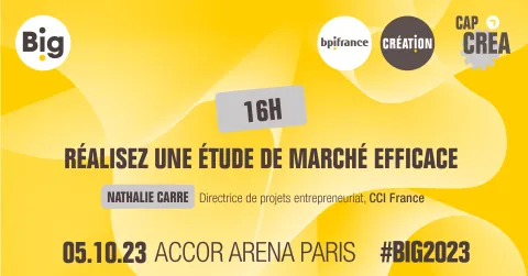 Masterclass Big 2023 : réalisez une étude de marché efficace