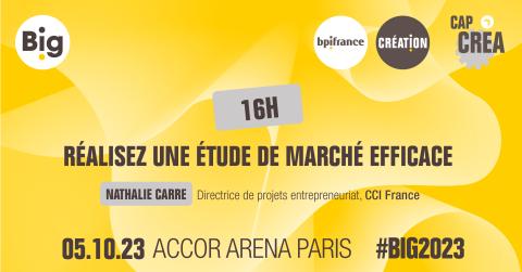 Masterclass Big 2023 : réalisez une étude de marché efficace