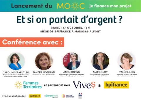 Et si on parlait d'argent ? Une conférence Femmes des Territoires et Vives