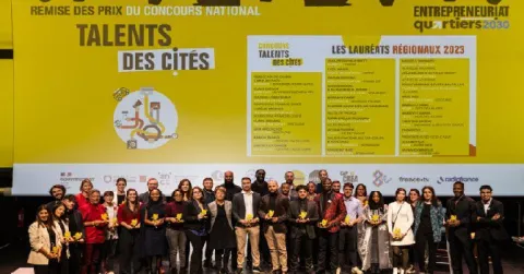 Lauréats du prix Talents des Cités 2023