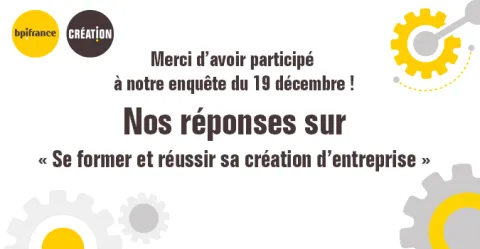 Se former et réussir sa création d'entreprise