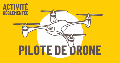 Activité pilote de drone