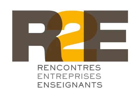 Logo des Rencontres Entreprises Enseignants (R2E)