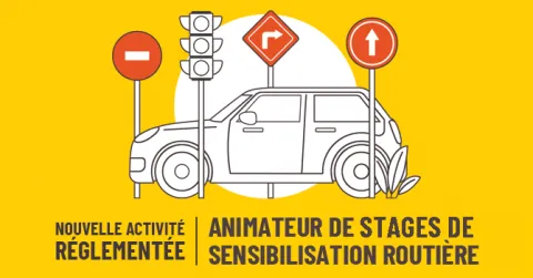animateur de stages de sensibilisation routière