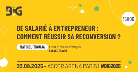 masterclass Big reconversion professionnelle