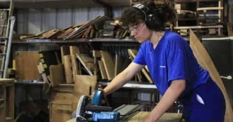 Inès Delasa, lauréate Talents des Cités