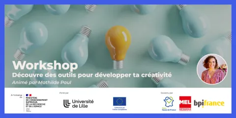 Workshop Design Thinking : Crée une idée entrepreneuriale qui te ressemble !