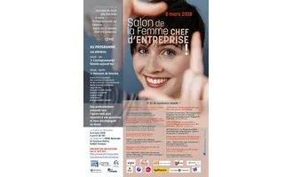 Logo : Salon de la femme chef dentreprise