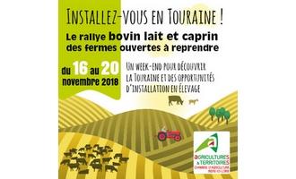 Rallye découverte : Installez en Touraine ! Logo : Rallye découverte : Installez en Touraine !